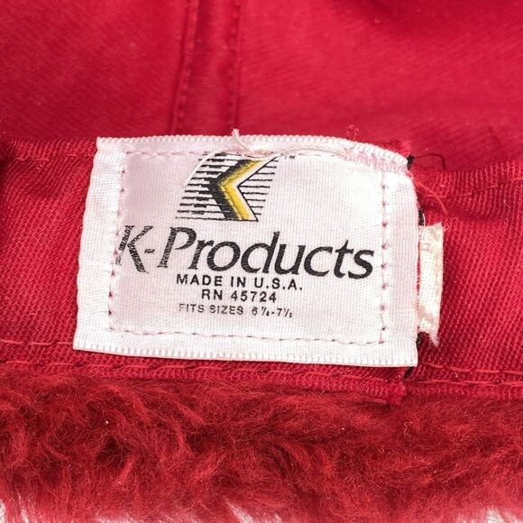 Vintage K-Brand Frontier Feeds Trapper Hat Size 6 1/4-7 1/2 Ear Flap (H3) - Picture 8 of 13